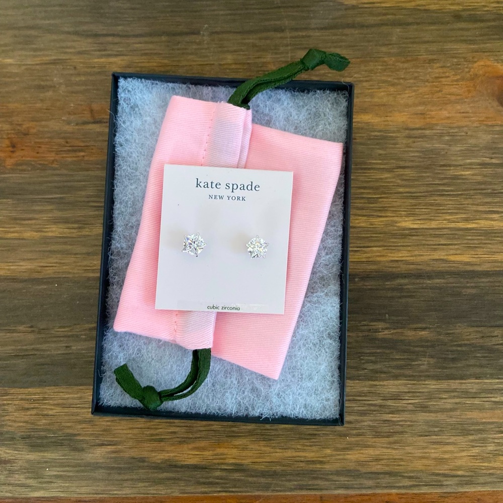 Kate Spade - Something Sparkly Earrings Silver Star